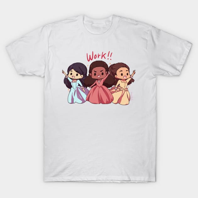 The Schuyler Sisters T-Shirt by beailish